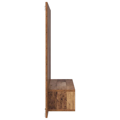 TV-Schrankset 120 x 23,5 x 90 cm Altholz Holzwerkstoff