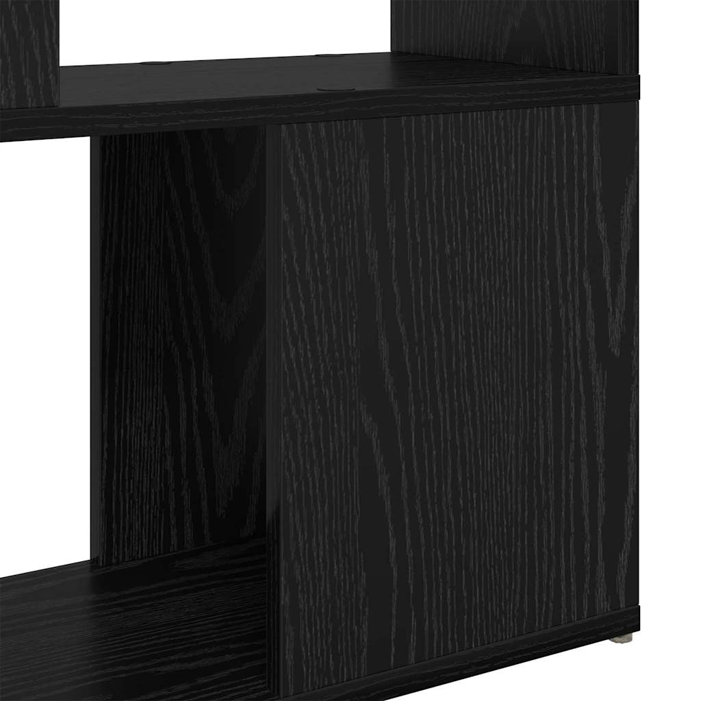 TV-Schrankset 60 x 24 x 125,5 cm Schwarz Holzwerkstoff