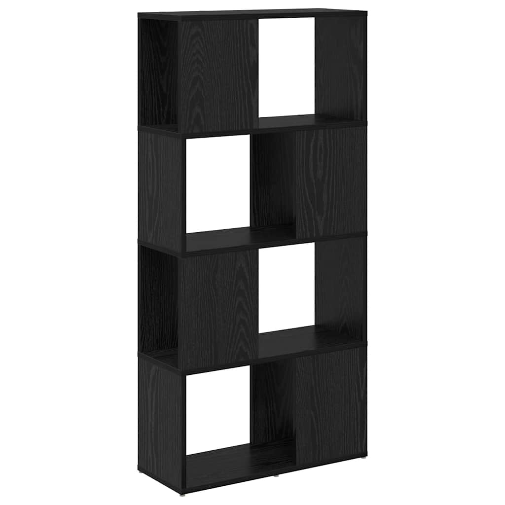 TV-Schrankset 60 x 24 x 125,5 cm Schwarz Holzwerkstoff