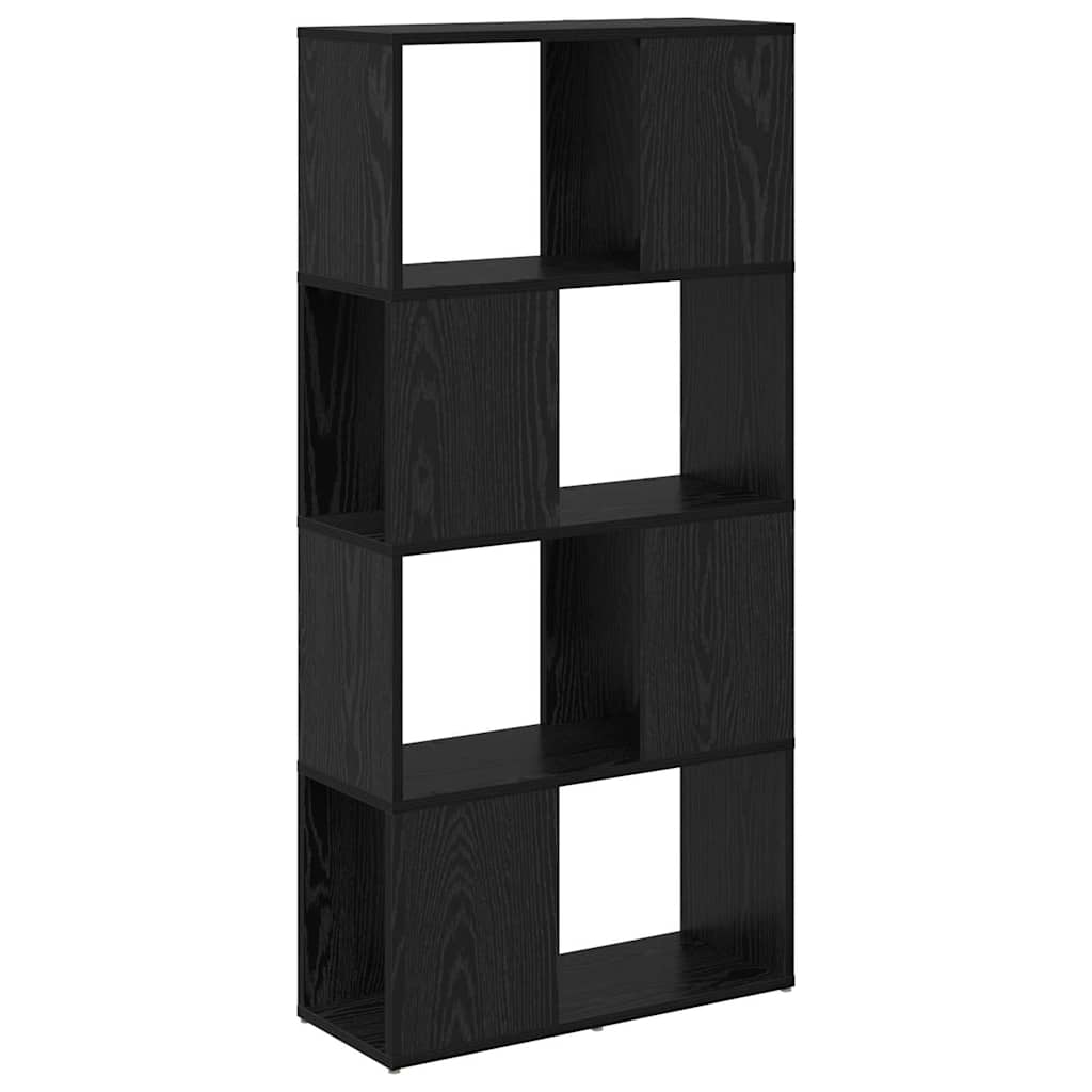 TV-Schrankset 60 x 24 x 125,5 cm Schwarz Holzwerkstoff