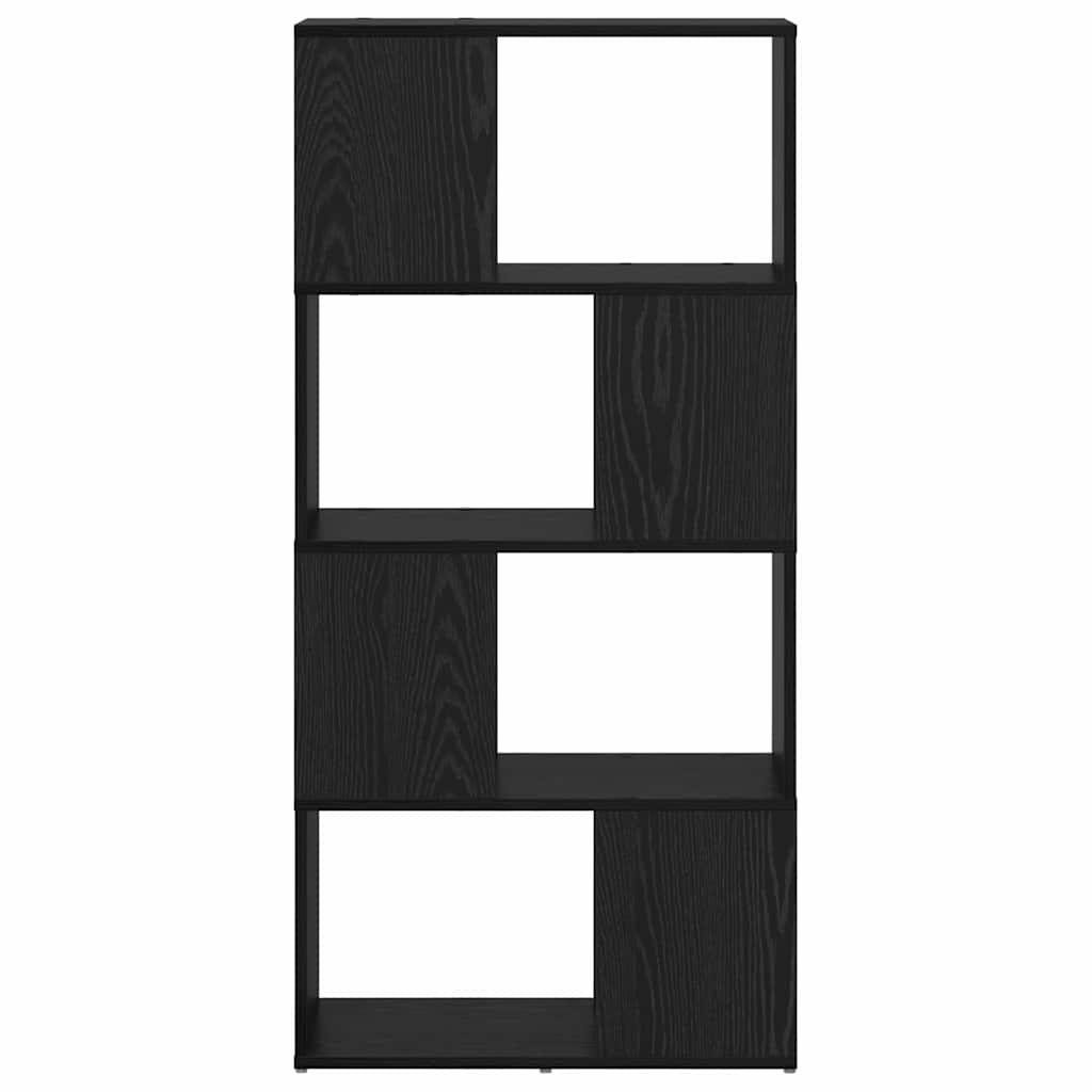TV-Schrankset 60 x 24 x 125,5 cm Schwarz Holzwerkstoff