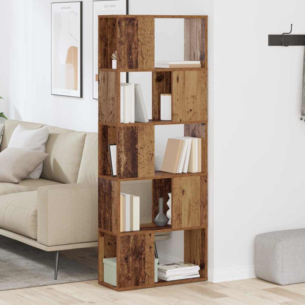 TV-Schrankset 60 x 24 x 156 cm Braun Holzwerkstoff