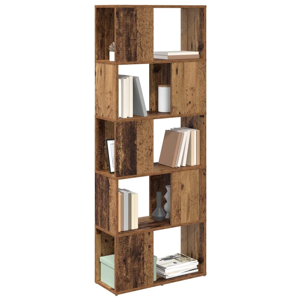 TV-Schrankset 60 x 24 x 156 cm Braun Holzwerkstoff