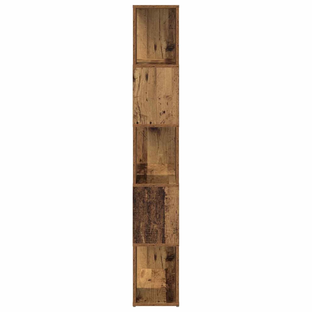 TV-Schrankset 60 x 24 x 156 cm Braun Holzwerkstoff