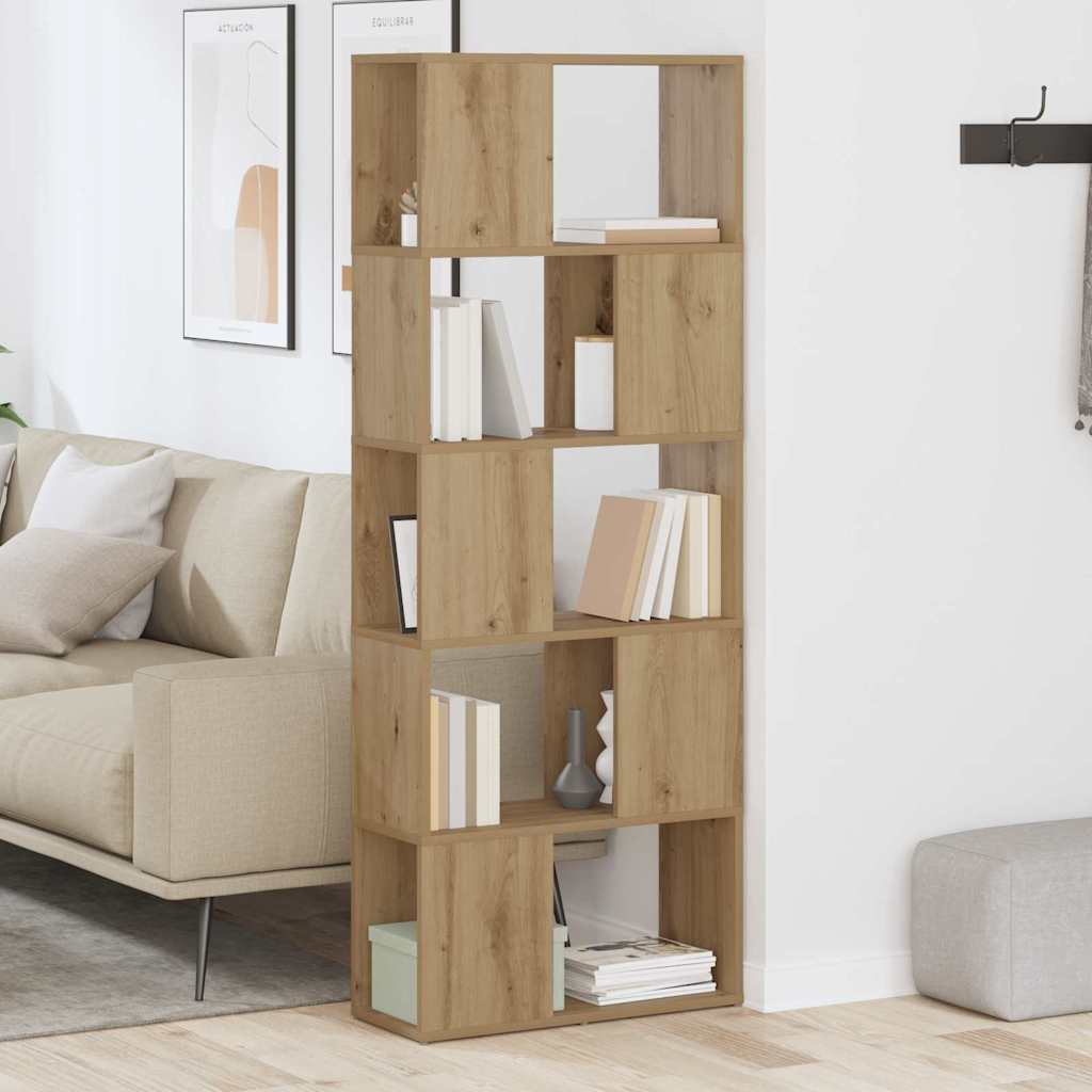TV-Schrankset 60 x 24 x 156 cm Braun Holzwerkstoff