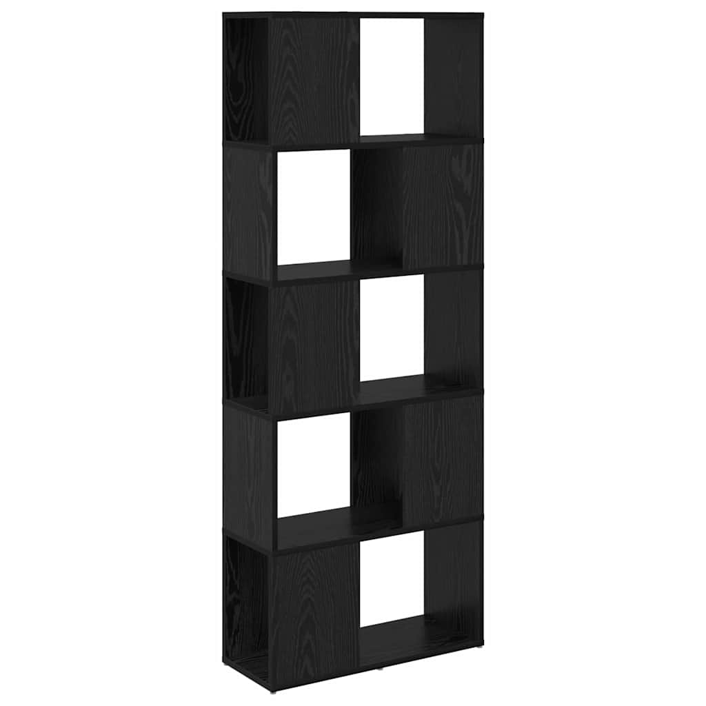 TV-Schrankset 60 x 24 x 156 cm Schwarz Holzwerkstoff