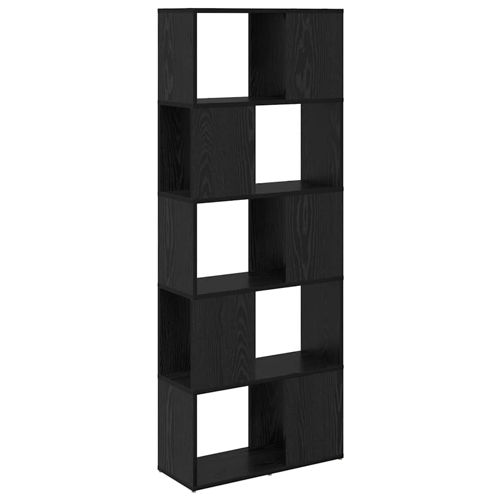 TV-Schrankset 60 x 24 x 156 cm Schwarz Holzwerkstoff