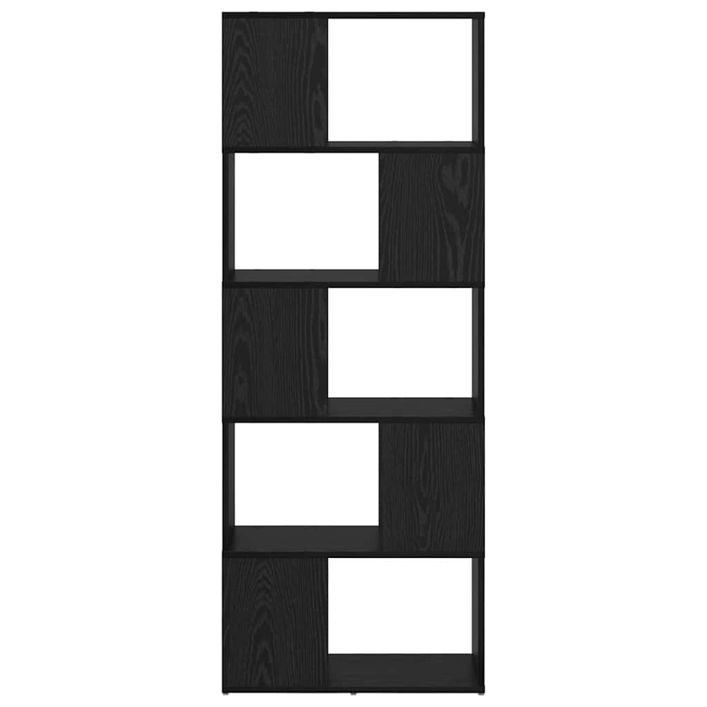 TV-Schrankset 60 x 24 x 156 cm Schwarz Holzwerkstoff