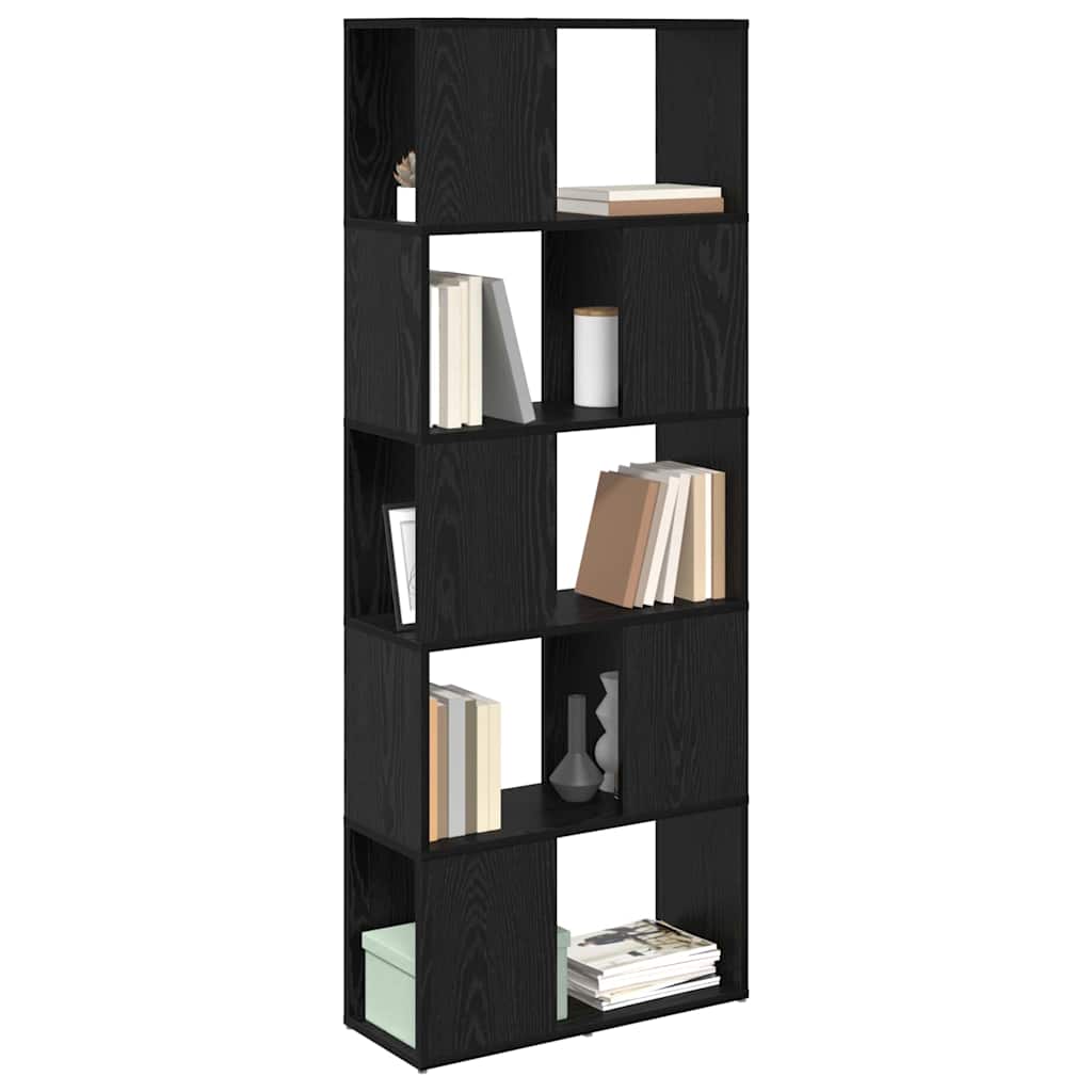 TV-Schrankset 60 x 24 x 156 cm Schwarz Holzwerkstoff