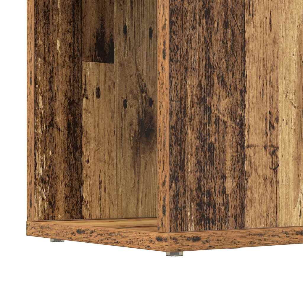 TV-Schrankset 80 x 24 x 125 cm Braun Holzwerkstoff