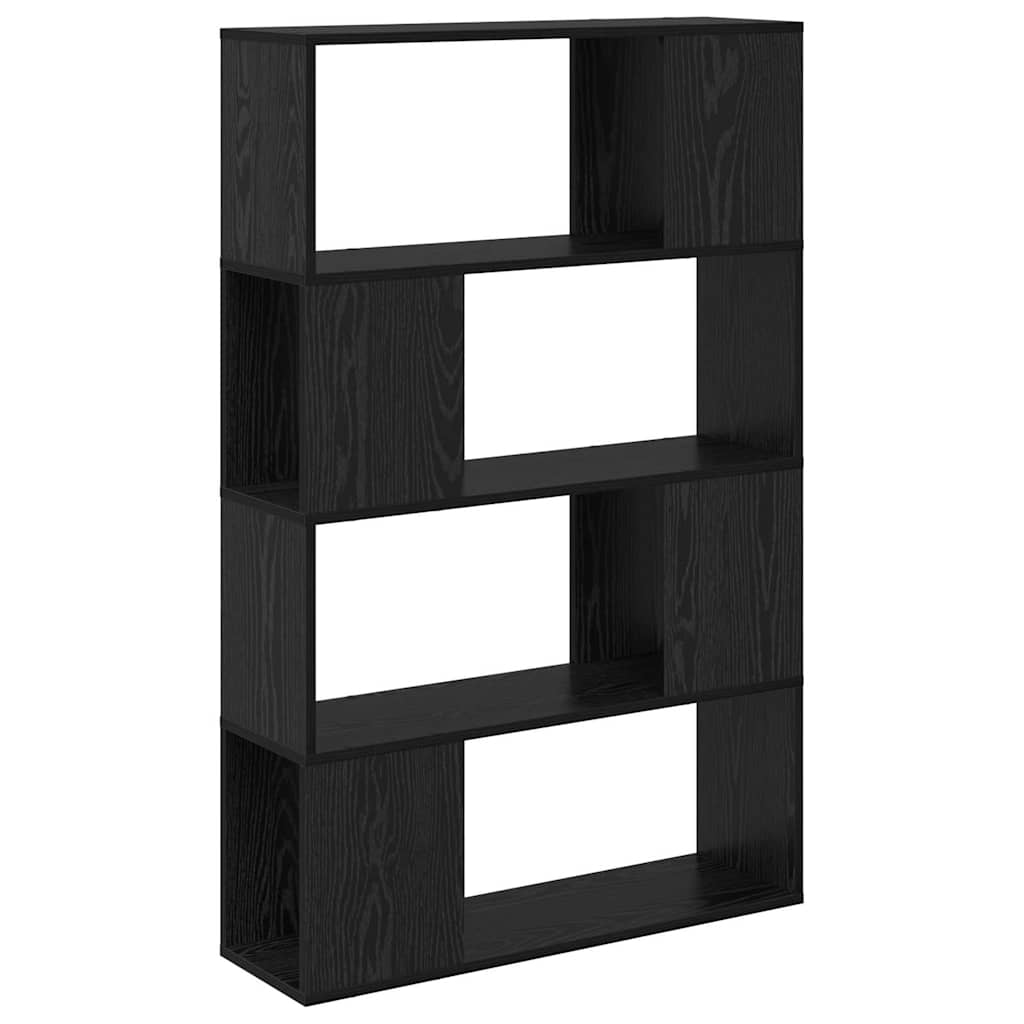 TV-Schrankset 80 x 24 x 125 cm Schwarz Holzwerkstoff