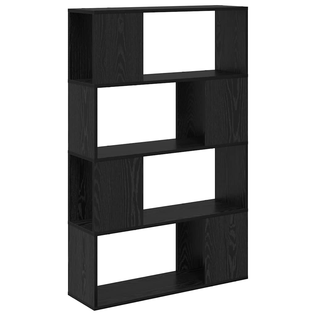 TV-Schrankset 80 x 24 x 125 cm Schwarz Holzwerkstoff