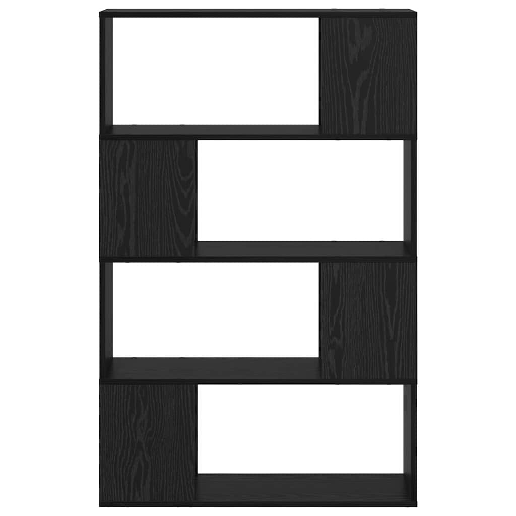 TV-Schrankset 80 x 24 x 125 cm Schwarz Holzwerkstoff
