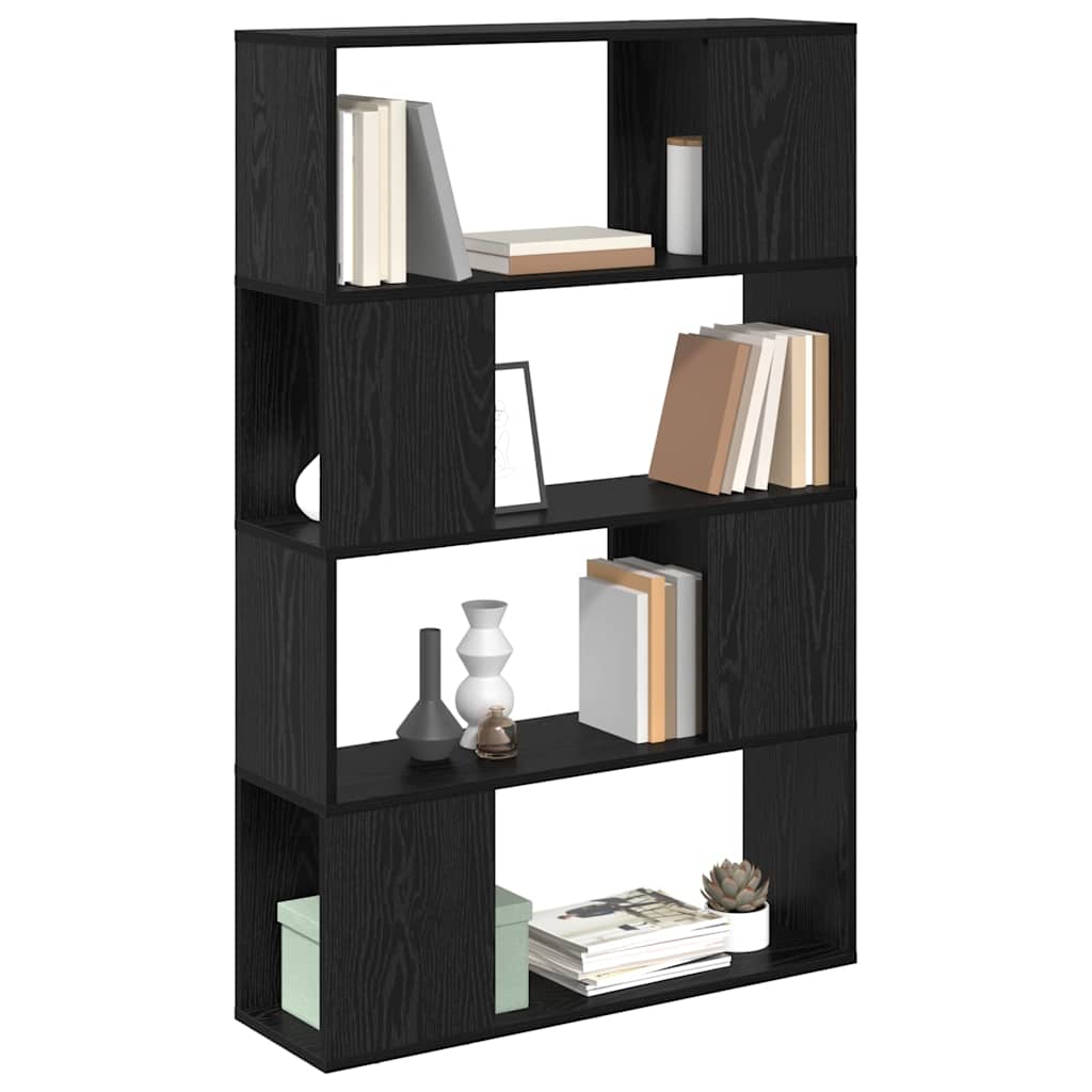 TV-Schrankset 80 x 24 x 125 cm Schwarz Holzwerkstoff