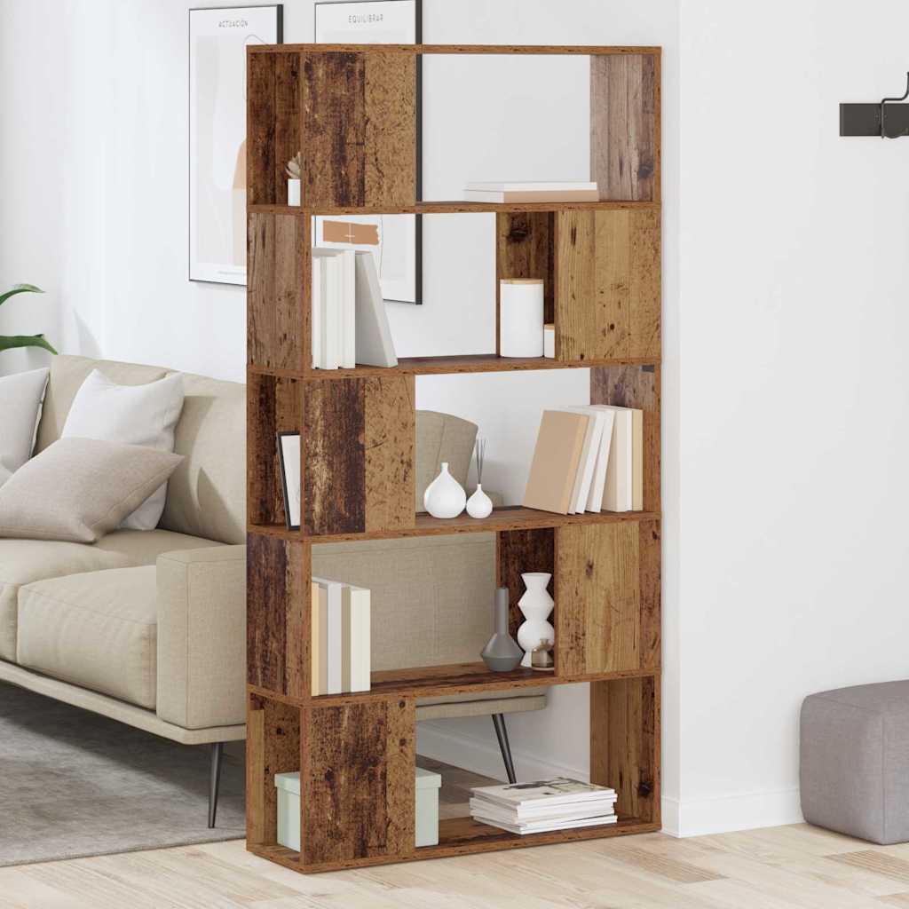 TV-Schrankset 80 x 24 x 156 cm Braun Holzwerkstoff
