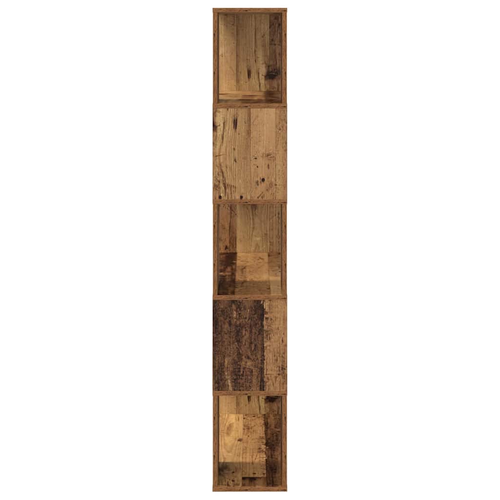 TV-Schrankset 80 x 24 x 156 cm Braun Holzwerkstoff