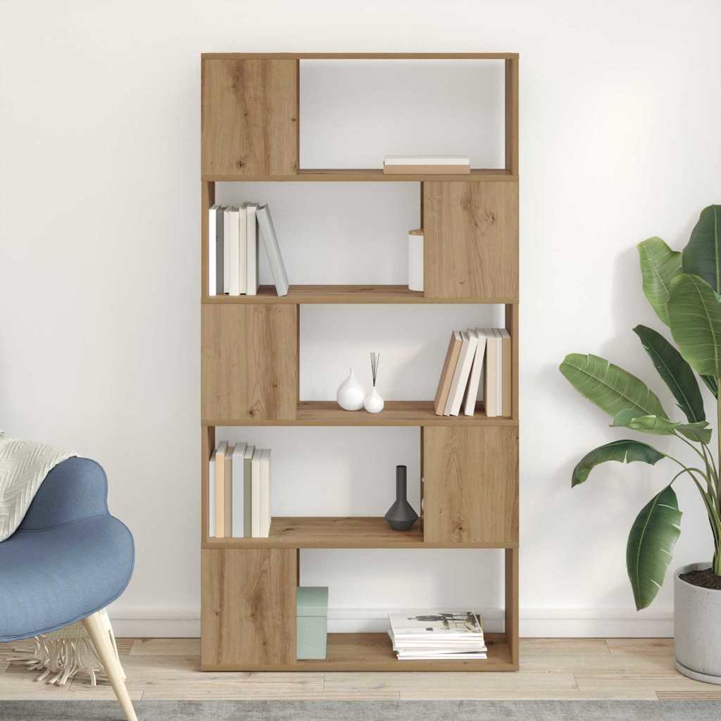 TV-Schrankset 80 x 24 x 156 cm Braun Holzwerkstoff