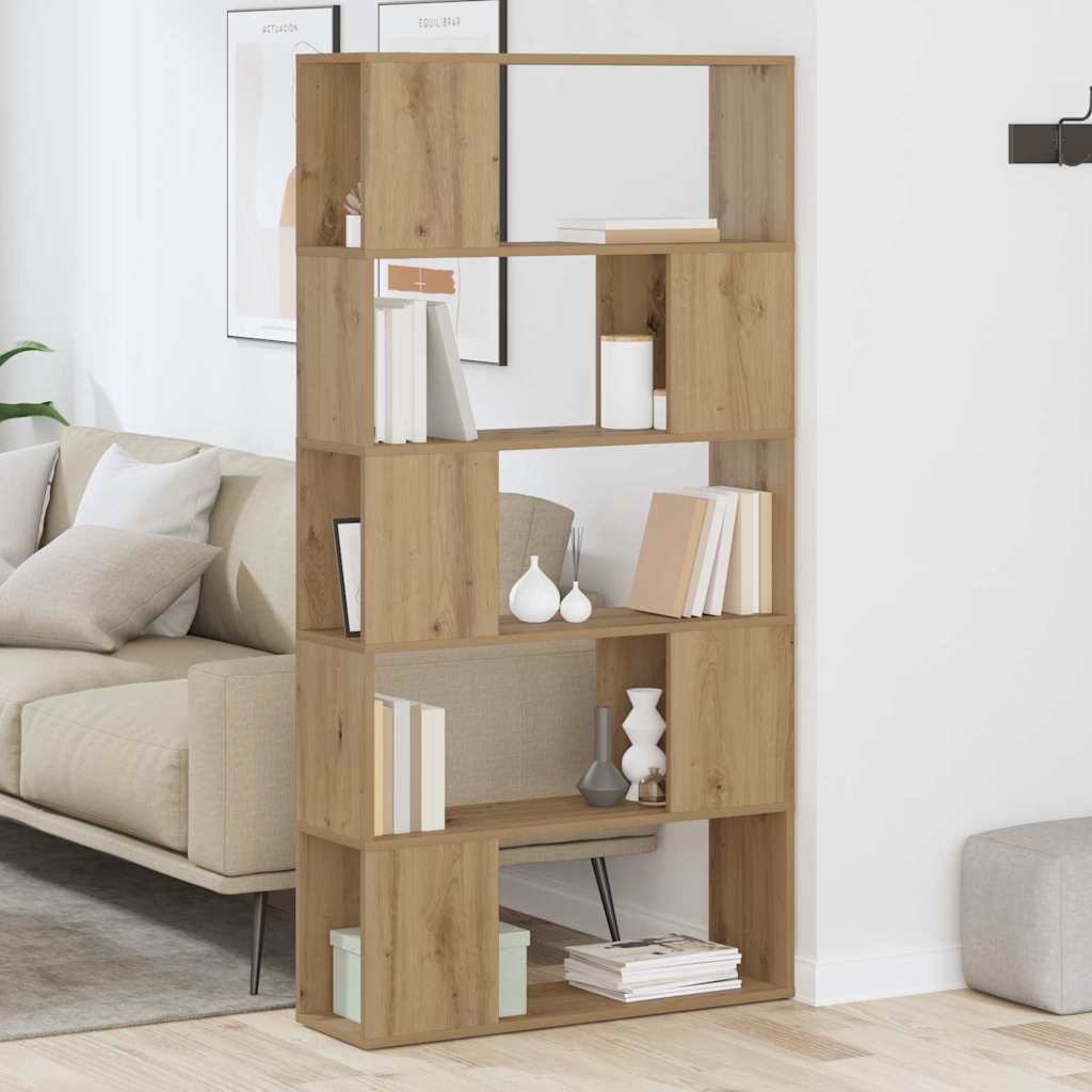 TV-Schrankset 80 x 24 x 156 cm Braun Holzwerkstoff