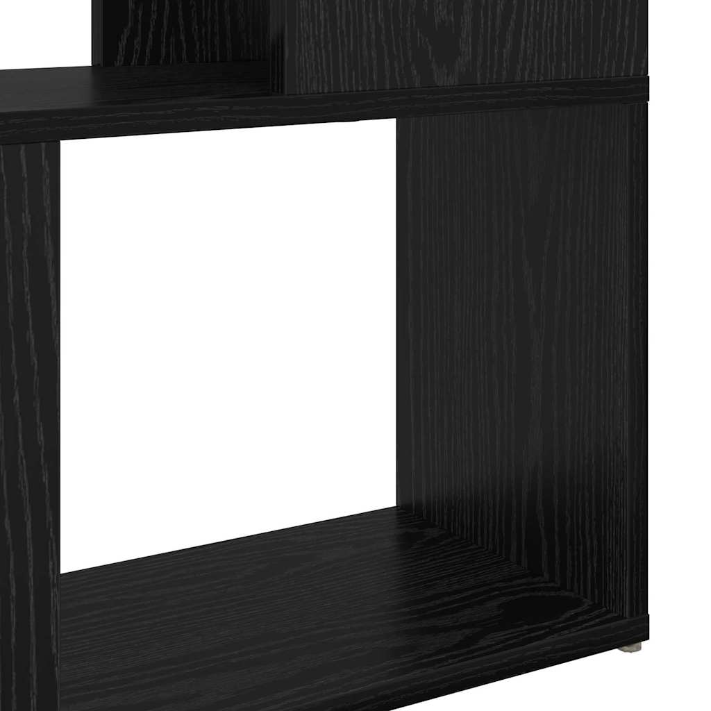 TV-Schrankset 80 x 24 x 156 cm Schwarz Holzwerkstoff