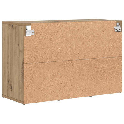 Schuhschrank 77,5 x 30 x 51 cm Holzwerkstoff Artisan-Eiche