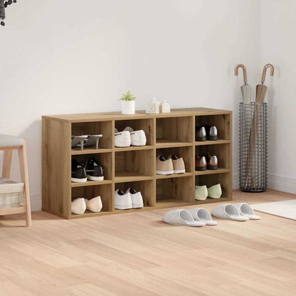 Schuhschrank 103 x 30 x 51 cm Holzwerkstoff Artisan-Eiche