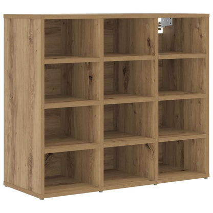Schuhschrank 77,5 x 30 x 67 cm Holzwerkstoff Artisan-Eiche