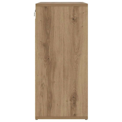 Schuhschrank 77,5 x 30 x 67 cm Holzwerkstoff Artisan-Eiche