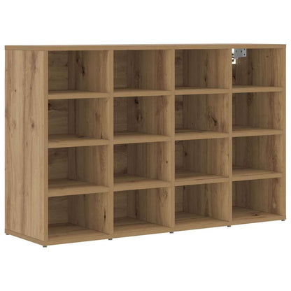 Schuhschrank 103 x 30 x 67 cm Holzwerkstoff Artisan-Eiche