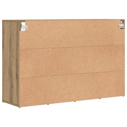 Schuhschrank 103 x 30 x 67 cm Holzwerkstoff Artisan-Eiche