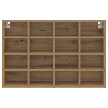 Schuhschrank 103 x 30 x 67 cm Holzwerkstoff Artisan-Eiche