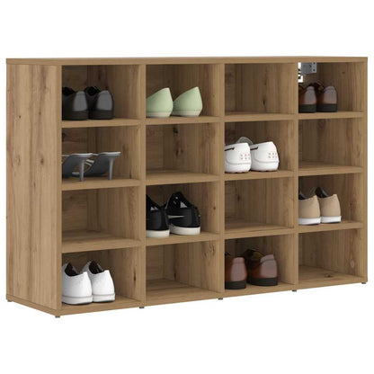 Schuhschrank 103 x 30 x 67 cm Holzwerkstoff Artisan-Eiche