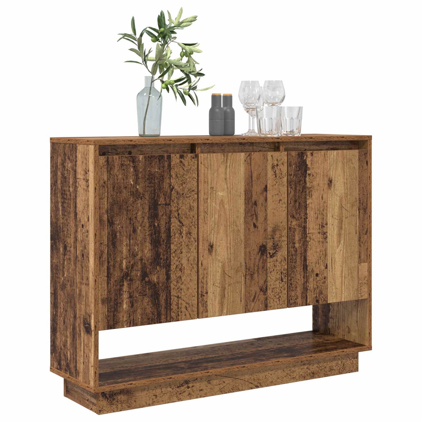 Sideboard Altholz 97 x 29 x 75 cm Holzwerkstoff