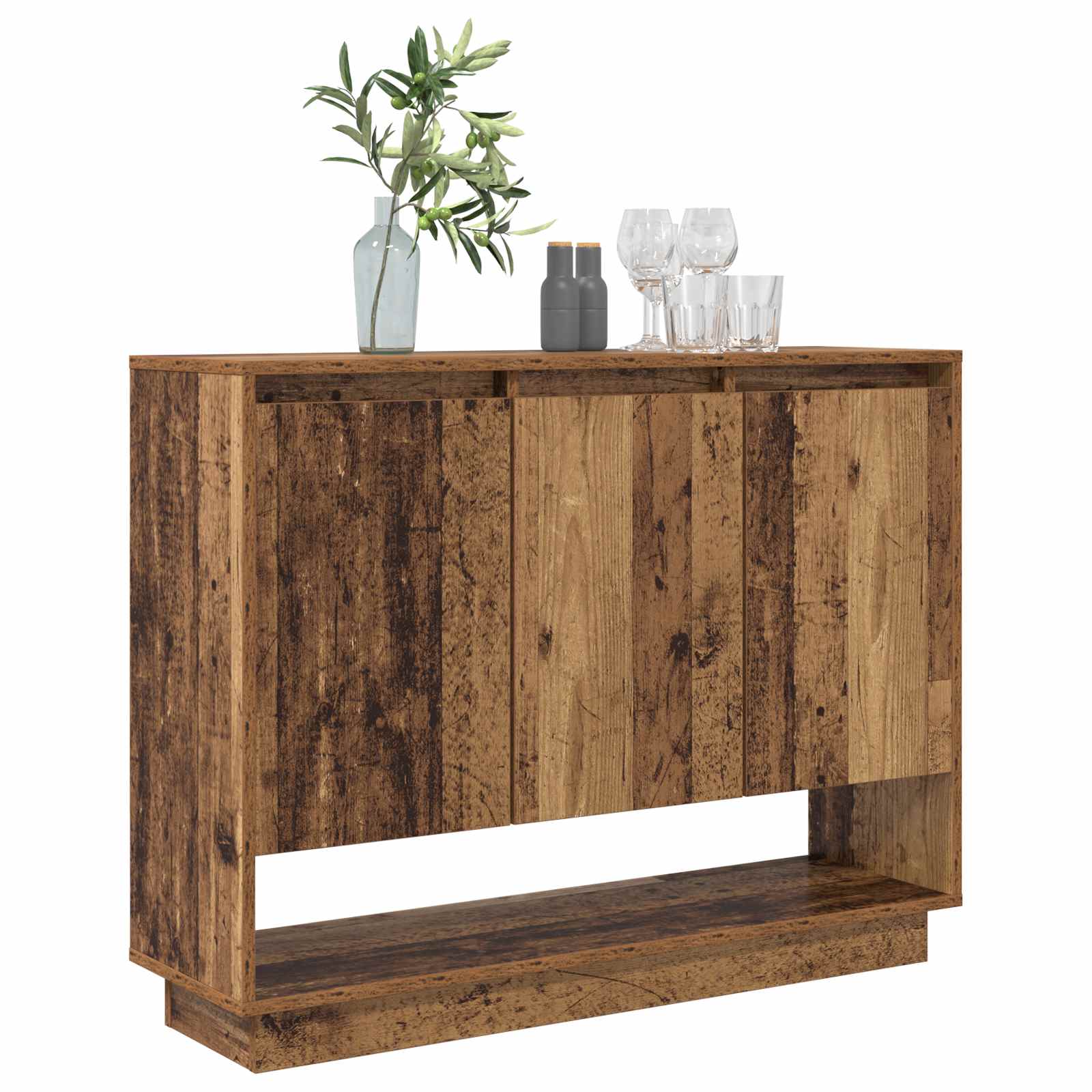 Sideboard Altholz 97 x 29 x 75 cm Holzwerkstoff