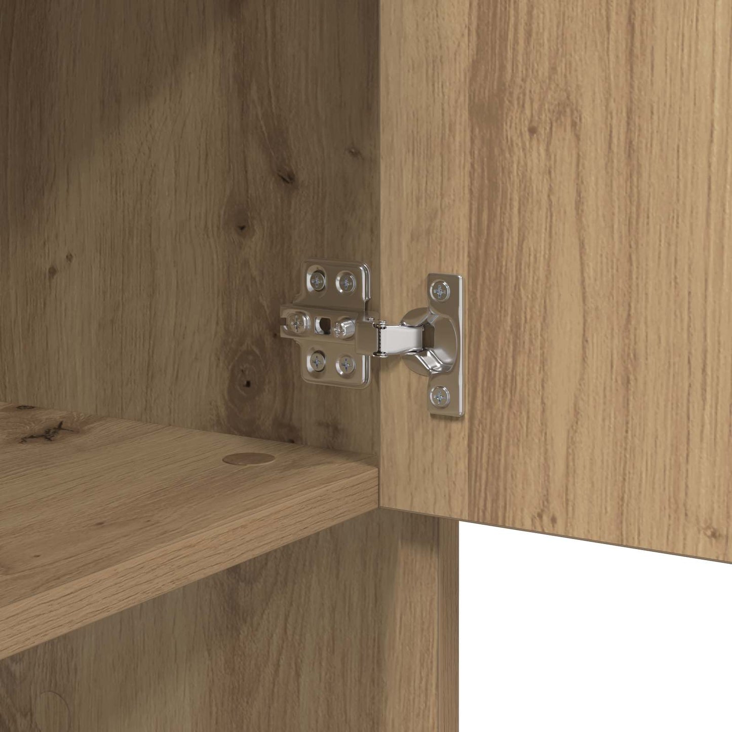 Sideboard Artisan-Eiche 97 x 29 x 75 cm Holzwerkstoff