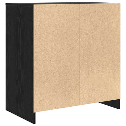 Sideboard Schwarz 70 x 41 x 75 cm Holzwerkstoff