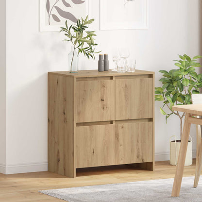 Sideboard Artisan-Eiche 70 x 41 x 75 cm Holzwerkstoff