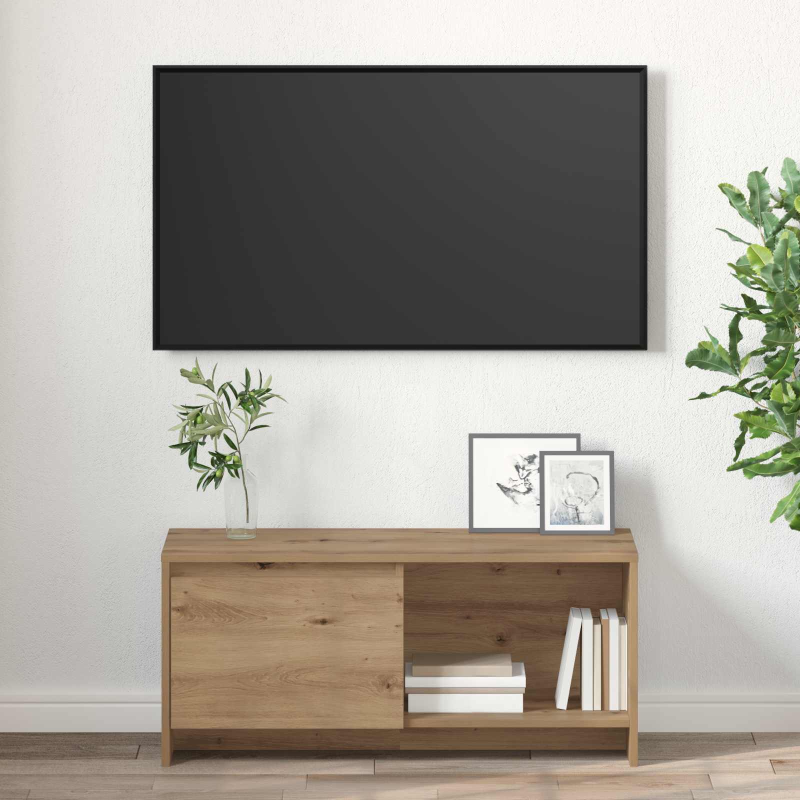 TV-Schrankset 90 x 35 x 40 cm Artisan-Eiche Holzwerkstoff