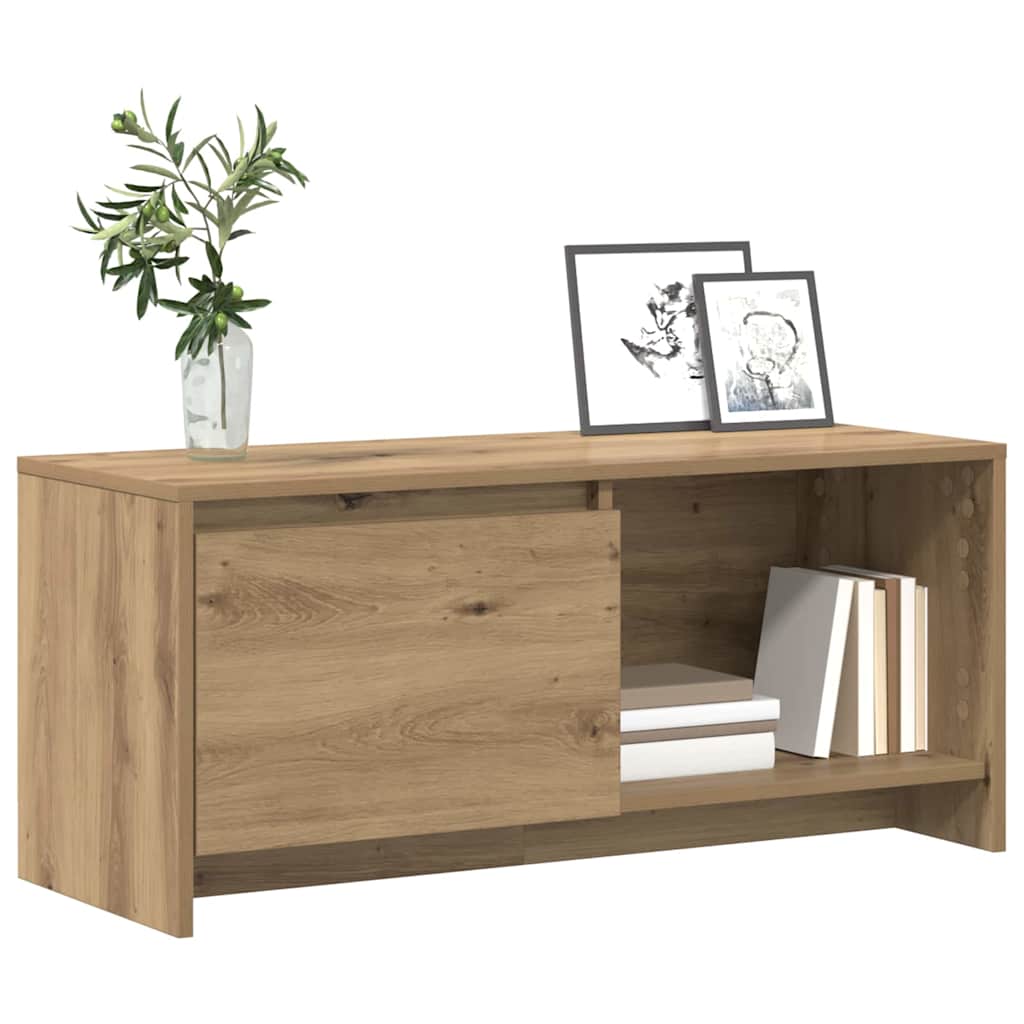 TV-Ständer Artisan-Eiche 90 x 35 x 40 cm Holzwerkstoff
