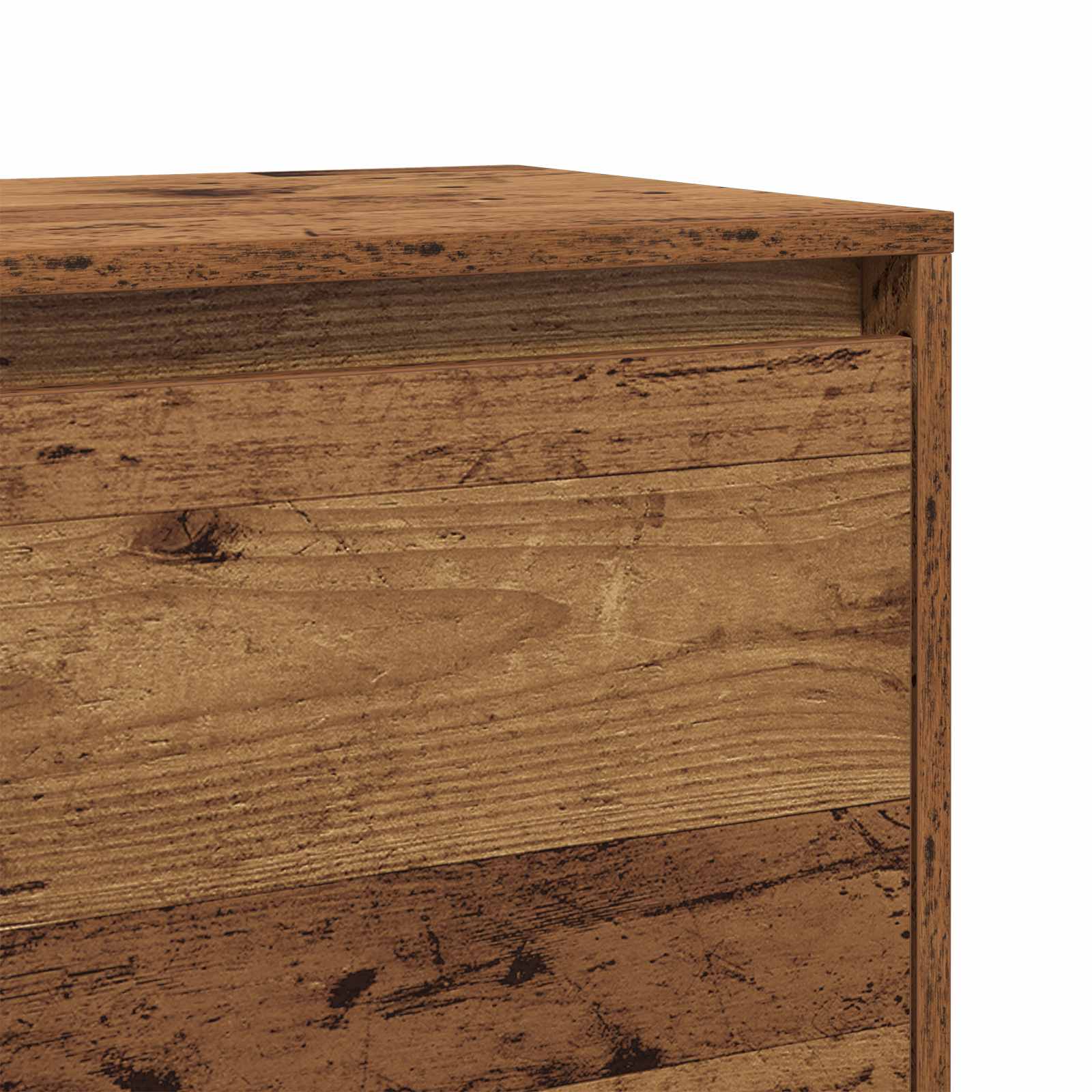 Nachttisch Altholz 45 x 34 x 44,5 cm Holzwerkstoff
