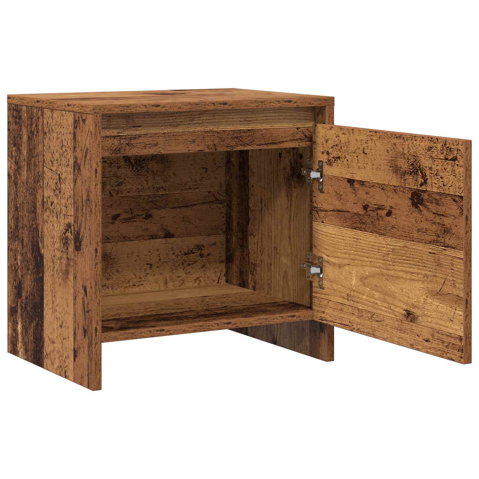 Nachttisch Altholz 45 x 34 x 44,5 cm Holzwerkstoff