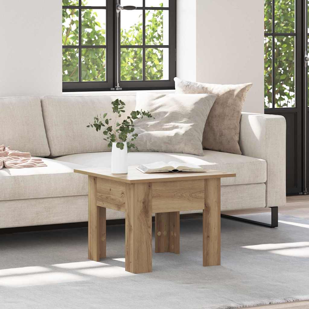 Couchtisch Artisan-Eiche 55 x 55 x 42 cm Holzwerkstoff