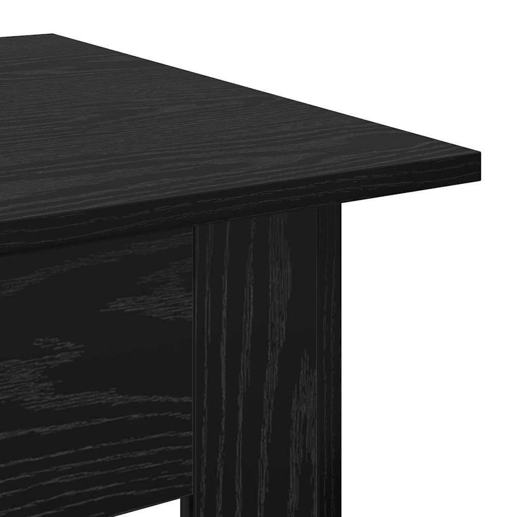 Couchtisch Schwarz Eichen-Optik 55 x 55 x 42 cm Holzwerkstoff
