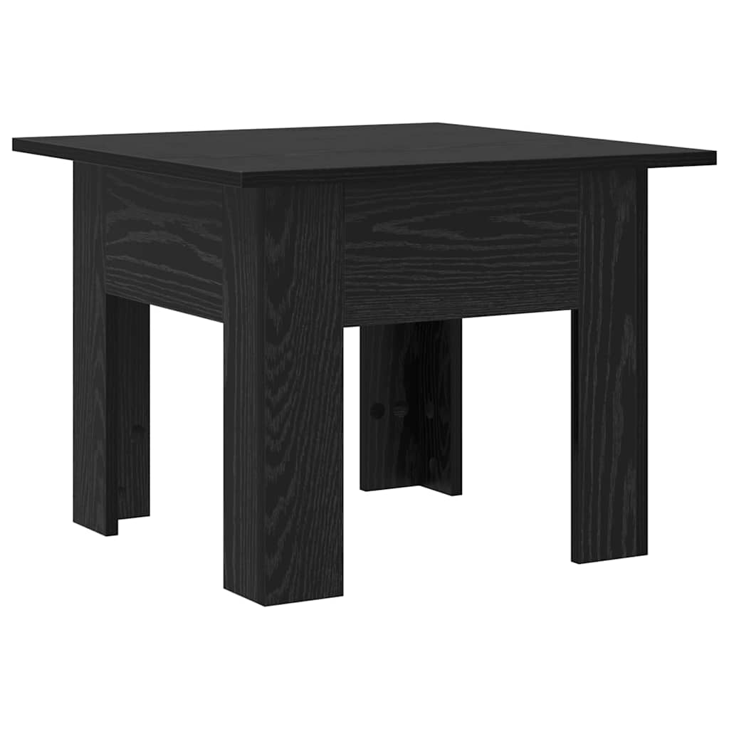 Couchtisch Schwarz Eichen-Optik 55 x 55 x 42 cm Holzwerkstoff
