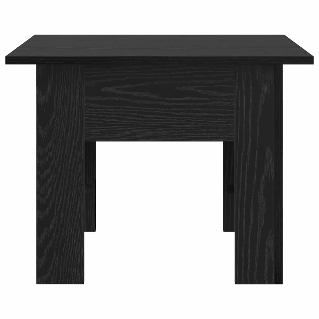 Couchtisch Schwarz Eichen-Optik 55 x 55 x 42 cm Holzwerkstoff