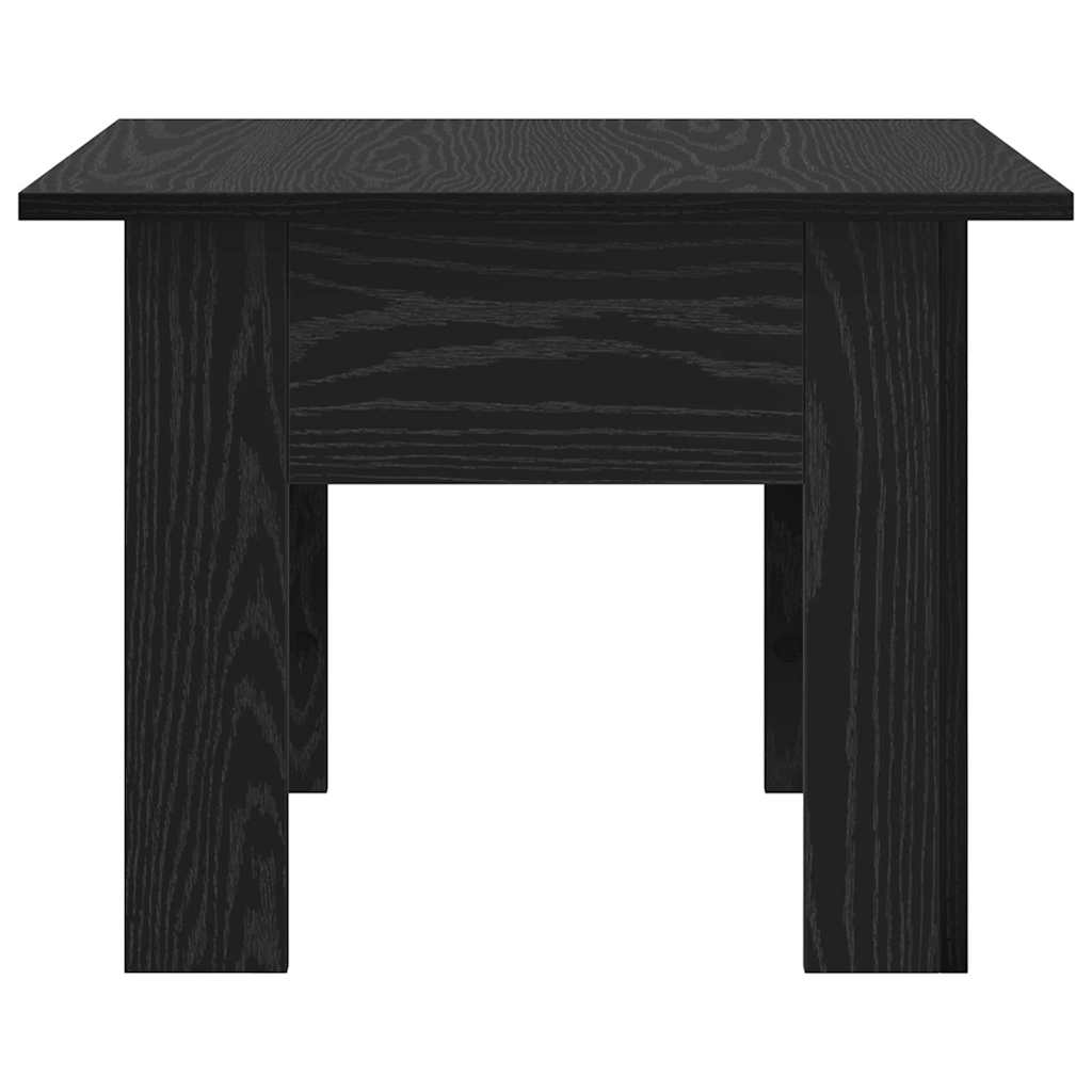 Couchtisch Schwarz Eichen-Optik 55 x 55 x 42 cm Holzwerkstoff