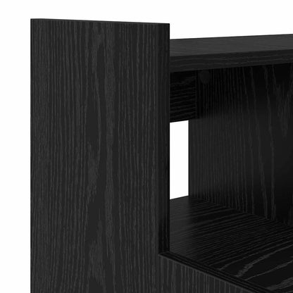 Schreibtisch Schwarz Eichen-Optik 97 x 45 x 90 cm Holzwerkstoff