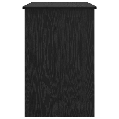 Schreibtisch Schwarz Eichen-Optik 100 x 50 x 76 cm