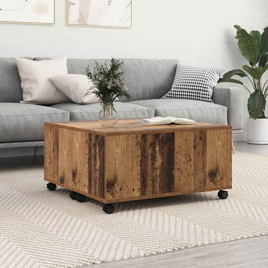 Couchtisch Altes Holz 75 x 75 x 38 cm Holzwerkstoff