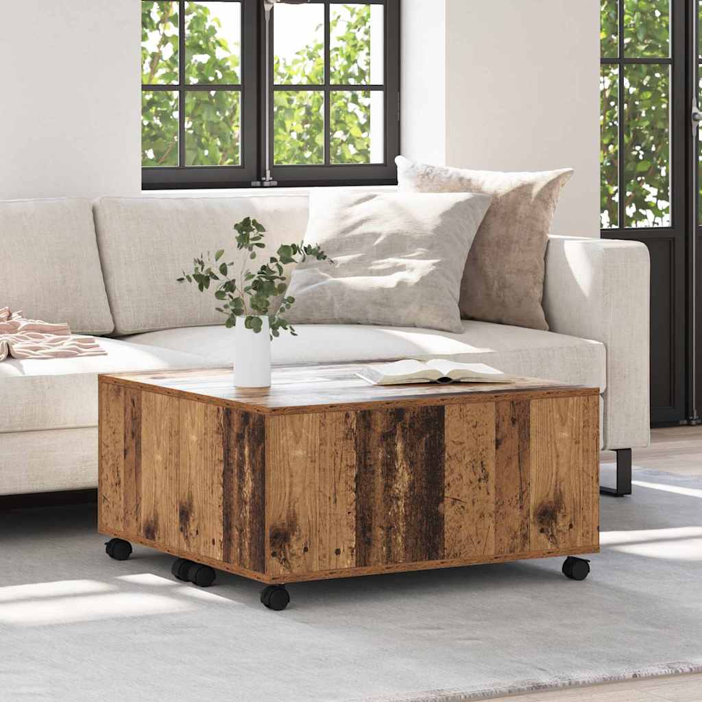 Couchtisch Altes Holz 75 x 75 x 38 cm Holzwerkstoff