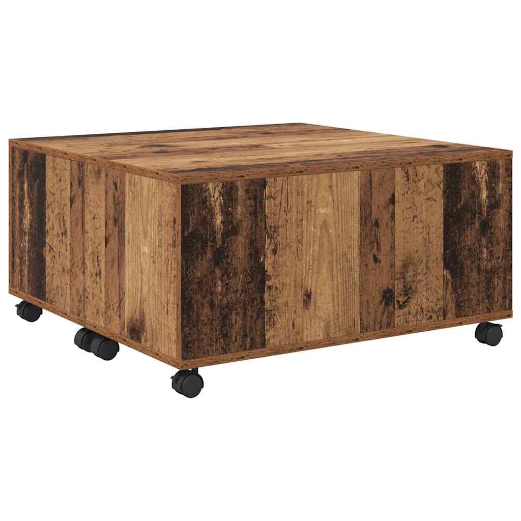 Couchtisch Altholz 75 x 75 x 38 cm Holzwerkstoff